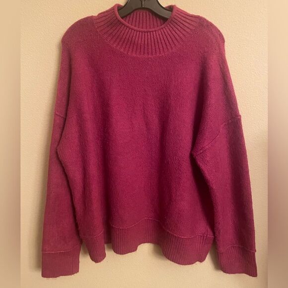 Universal Threads magenta mock neck sweater xxl - Picture 1 of 4